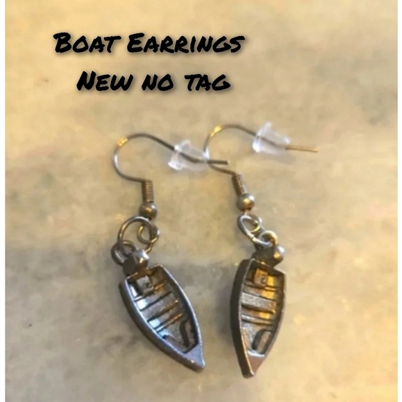 Boat earrings new no tag - Picture 1 of 6
